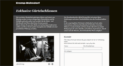 Desktop Screenshot of alfredkromp.de